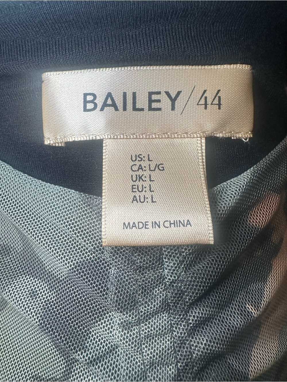 Bailey 44 Vanity Mesh Ruched Top - Picture 3 of 7